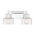 Savoy House - 8-1030-2-11 - Two Light Bathroom Vanity - Dover - Chrome