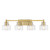Savoy House - 8-1030-4-322 - Four Light Bathroom Vanity - Dover - Warm Brass