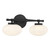 Barrow Two Light Bathroom Vanity (8-1050-2-BK)