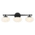 Savoy House - 8-1050-3-BK - Three Light Bathroom Vanity - Barrow - Matte Black