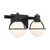 Pierce Two Light Bathroom Vanity (8-1060-2-BK)