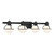 Pierce Four Light Bathroom Vanity (8-1060-4-BK)