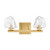 Savoy House - 8-1239-2-322 - LED Bathroom Vanity - Castello - Warm Brass