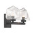 Castello LED Bathroom Vanity (8-1239-2-BK)