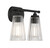 Chantilly Two Light Bathroom Vanity (8-1745-2-BK)
