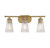 Savoy House - 8-1745-3-322 - Three Light Bathroom Vanity - Chantilly - Warm Brass
