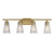 Savoy House - 8-1745-4-322 - Four Light Bathroom Vanity - Chantilly - Warm Brass
