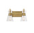 Savoy House - 8-1830-2-322 - Two Light Bathroom Vanity - Lakewood - Warm Brass