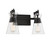 Lakewood Two Light Bathroom Vanity (8-1830-2-BK)