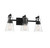Lakewood Three Light Bathroom Vanity (8-1830-3-BK)