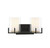 Savoy House - 8-1977-2-143 - Two Light Bathroom Vanity - Eaton - Matte Black with Warm Brass Accents