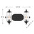 Holton Two Light Bathroom Vanity (8-3024-2-BK)