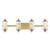 Savoy House - 8-3024-4-322 - Four Light Bathroom Vanity - Holton - Warm Brass
