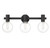 Wright Three Light Bathroom Vanity (8-3076-3-BK)