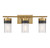 Savoy House - 8-3600-3-322 - Three Light Bathroom Vanity - Brickell - Warm Brass