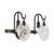 Addison Two Light Bathroom Vanity (8-3981-2-BK)