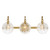 Savoy House - 8-3981-3-322 - Three Light Bathroom Vanity - Addison - Warm Brass