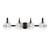 Savoy House - 8-3981-4-BK - Four Light Bathroom Vanity - Addison - Matte Black