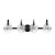 Addison Four Light Bathroom Vanity (8-3981-4-BK)