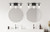 Octave Three Light Bath Bar (8-4030-3-BK)