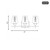Octave Three Light Bath Bar (8-4030-3-SN)