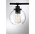 Carson Two Light Bath Bar (8-4050-2-BK)