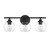 Carson Three Light Bath Bar (8-4050-3-BK)
