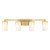Savoy House - 8-4128-4-322 - Four Light Bathroom Vanity - Caldwell - Warm Brass