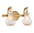 Adams Two Light Bathroom Vanity (8-4417-2-322)