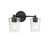 Ballas Two Light Bathroom Vanity (8-5606-2-BK)