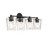 Ballas Four Light Bathroom Vanity (8-5606-4-BK)