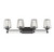 Garnet Four Light Bathroom Vanity (8-6001-4-BK)