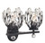Moreno Two Light Bathroom Vanity (8-6601-2-BK)