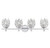 Moreno Four Light Bathroom Vanity (8-6601-4-11)