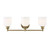 Savoy House - 8-6836-3-322 - Three Light Bath Bar - Melrose - Warm Brass