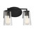 Sacremento Two Light Bath Bar (8-7045-2-BK)