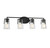 Sacremento Four Light Bath Bar (8-7045-4-BK)