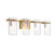 Genry Four Light Bathroom Vanity (8-8204-4-322)