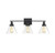 Savoy House - 8-9130-3-BK - Three Light Bath Bar - Drake - Black