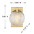 Darien One Light Wall Sconce (9-1017-1-322)