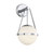 Savoy House - 9-1911-1-11 - One Light Wall Sconce - Polson - Polished Chrome
