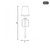 Monroe One Light Wall Sconce (9-302-1-SN)