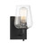 Octave One Light Wall Sconce (9-4030-1-BK)