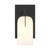 Caldwell One Light Bathroom Vanity (9-4128-1-BK)