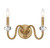 Savoy House - 9-5800-2-322 - Two Light Wall Sconce - Bergdorf - Warm Brass