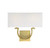 Savoy House - 9-998-2-322 - Two Light Wall Sconce - Rhodes - Warm Brass