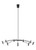 Visual Comfort Modern - 700ARL55B-LED930 - LED Chandelier - Aerial - Matte Black