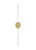 Visual Comfort Modern - 700BCLNG2NB-LED930-277 - LED Bath - Linger - Natural Brass