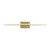 Visual Comfort Modern - 700BCSPANB3BR-LED930-277 - LED Bath - Span - Plated Brass