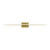 Visual Comfort Modern - 700BCSPANB4BR-LED930 - LED Bath - Span - Plated Brass